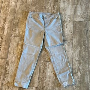 Talbots Grey Jeans Size 10